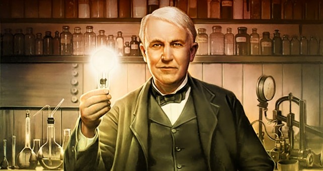 Thomas Edison (Described as America's greatest inventor)
