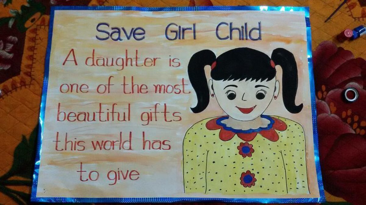 Best Save Girl Child Quotes and Slogans | Girl Child Day Quotes, Theme