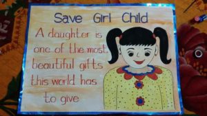 Best Wishes quotes and Slogans on Save Happy Girl Child Day