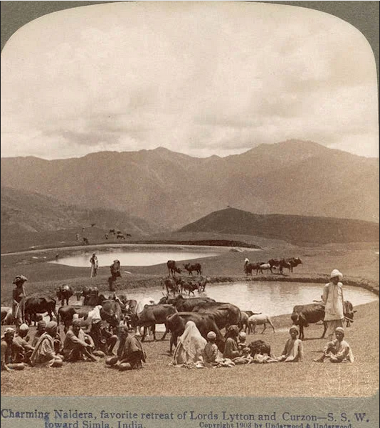 Historical photos of India- Naldehra- Shimla