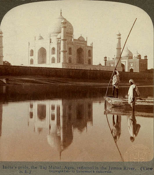 Historical photos of Taj Mahal India