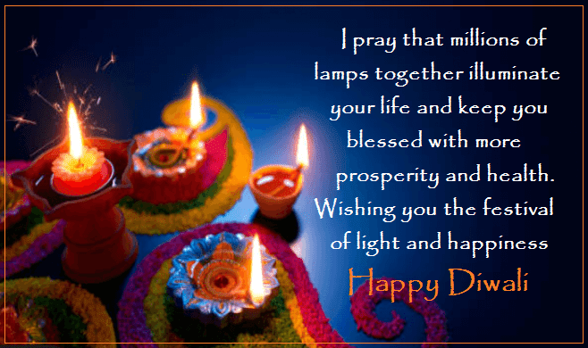 Happy Diwali Wishes and Greetings for the Friends