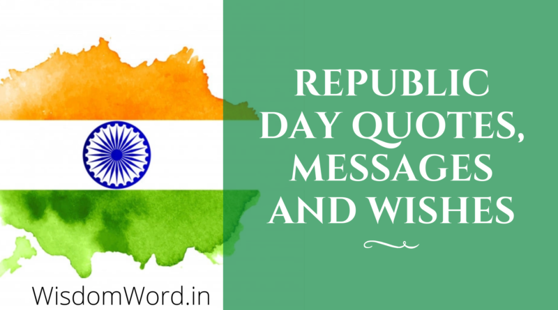 Happy Republic Day 2024 Wishes, Quotes and Messages