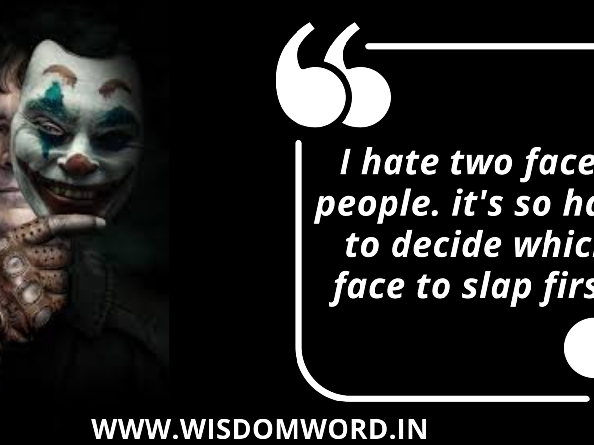 30+ Hard Hitting Quotes About Fake People and Fake friends | Best ...