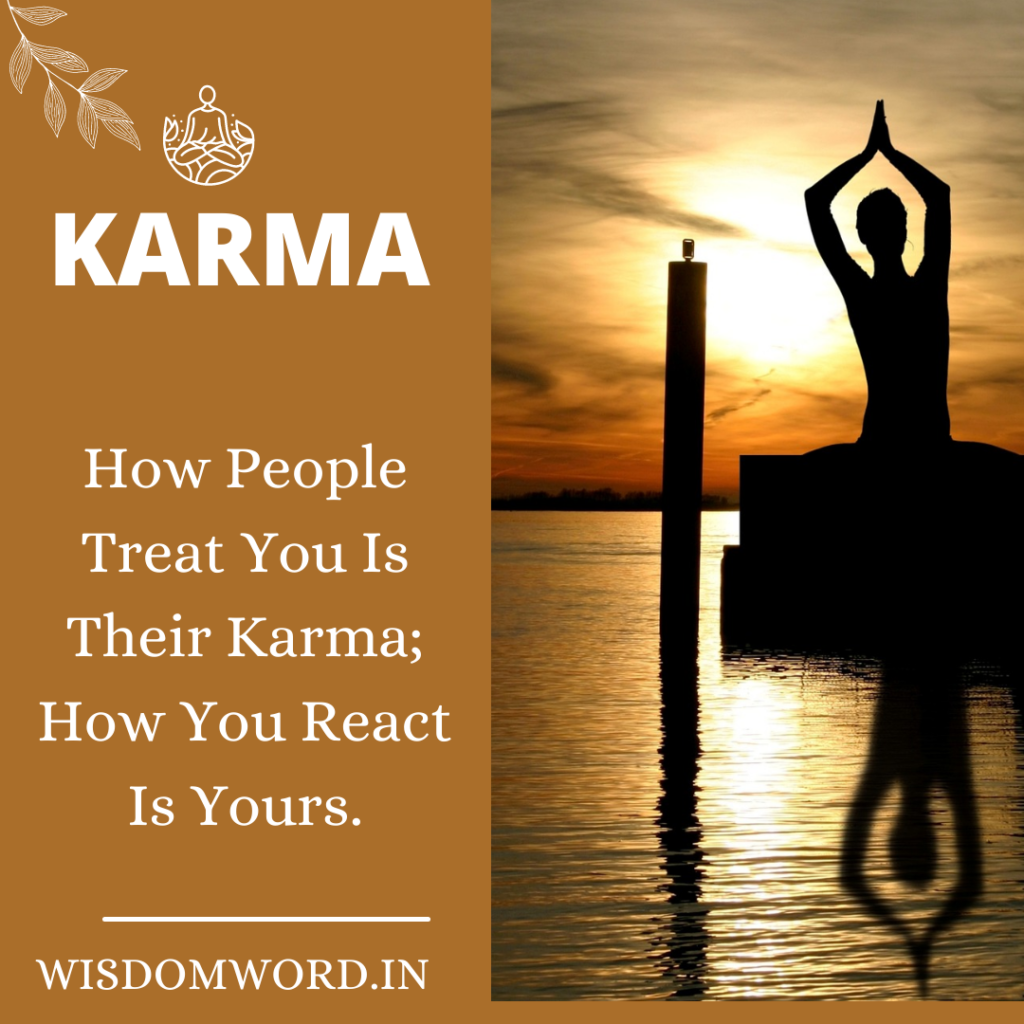 How People treat You Karma Quotes About Life