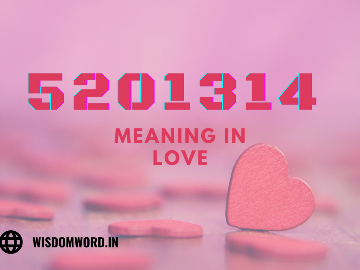 5201314 Meaning- The Secret Behind This Chinese Love Code 5201314 in  chatting