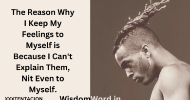 xxxtentacion Quotes and Song Lyrics about Love Pain and Depression