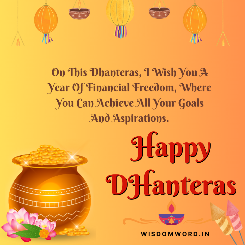 Happy Dhanteras 2023 Wishes and Messages for Status