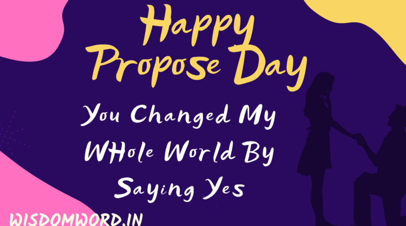 Happy Propose Day 2024 Wishes Quotes and Messages