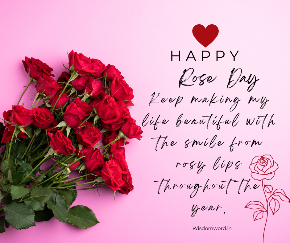 Happy Rose Day 2024 Wishes for My Love