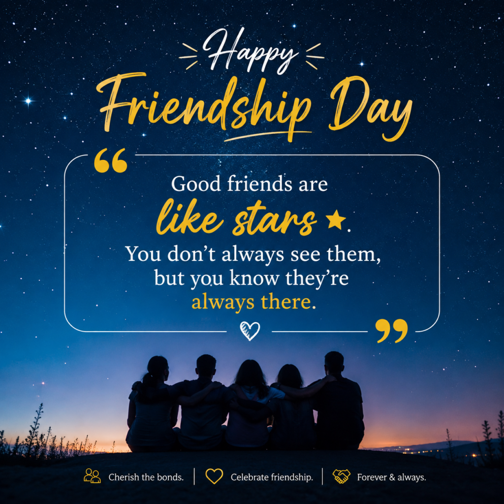 Happy Friendship Day 2026 Wishes